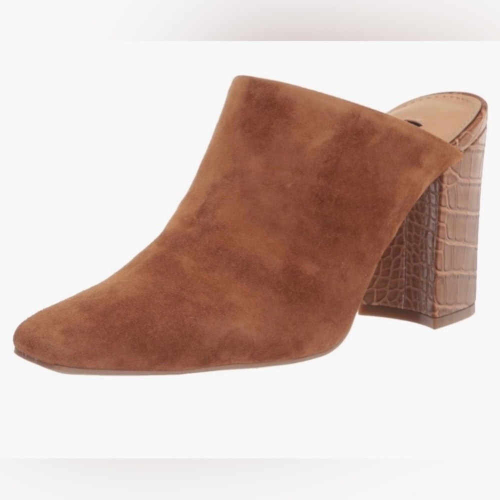 Women’s Nine West Ariane Pumps / Mules, color cognac / brown, size 11, NWOT - Picture 2 of 7